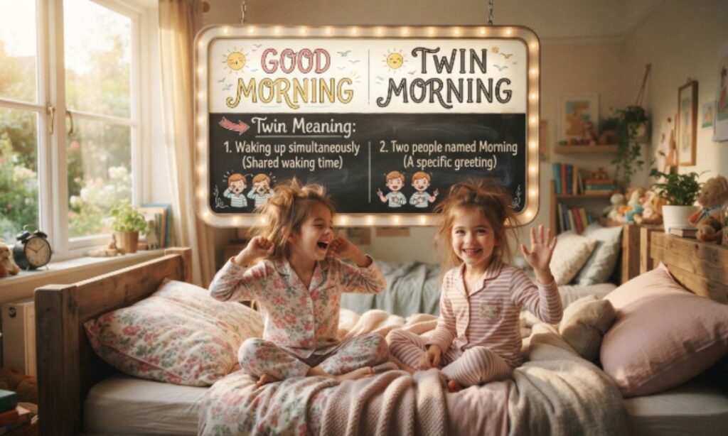 Good Morning Twin Meaning