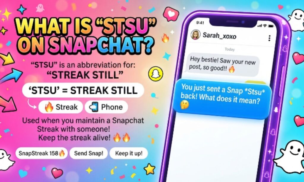 STSU Meaning in Snapchat