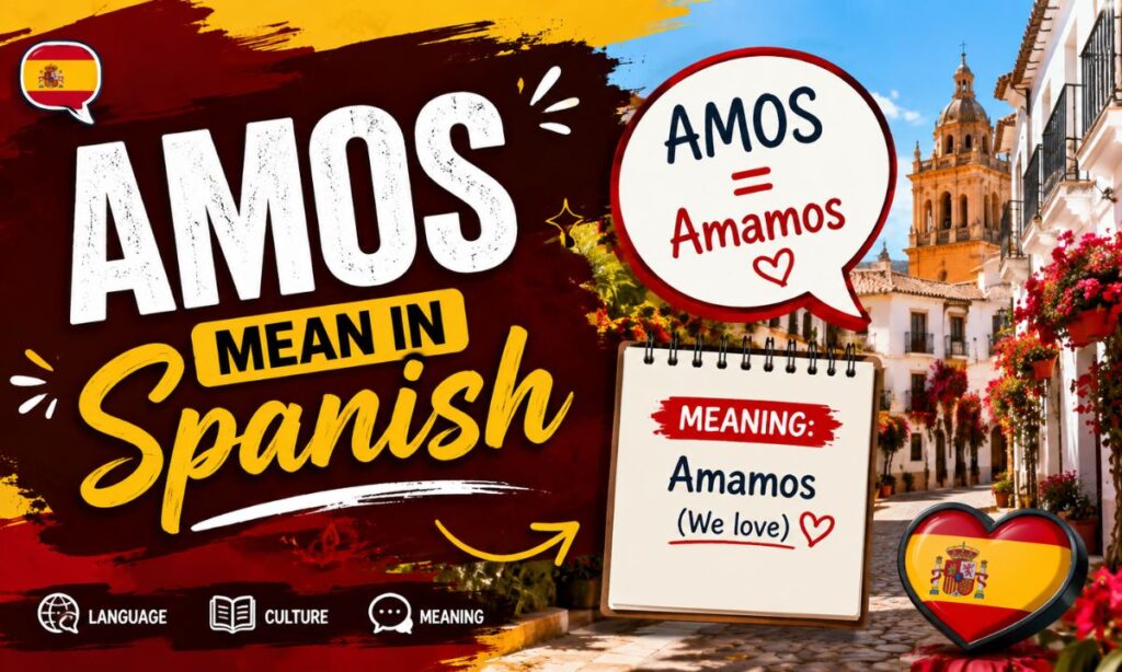 AMOS Mean in Spanish