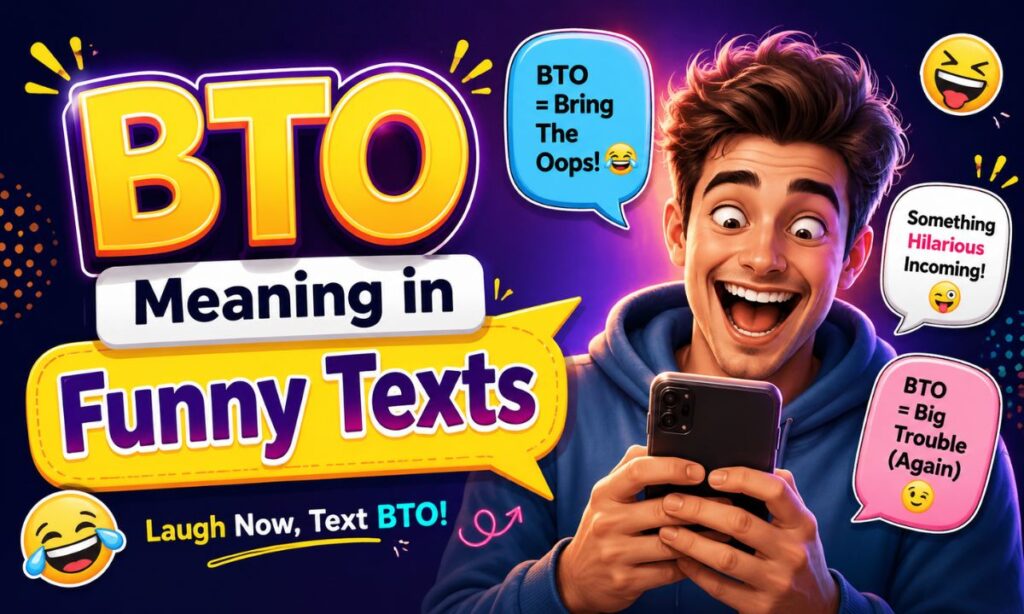 BTO Meaning in Funny Texts