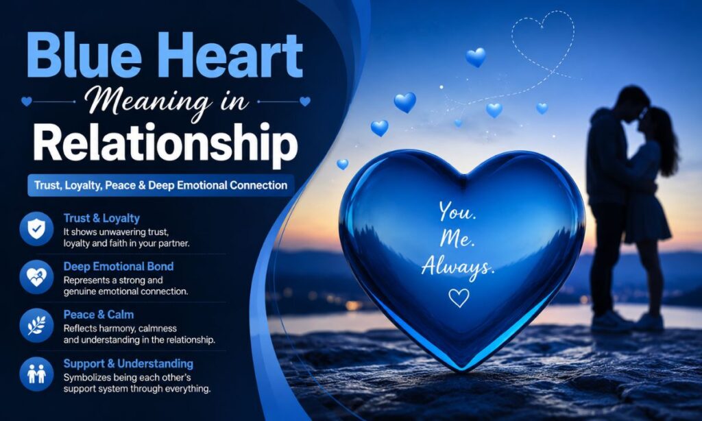 Blue Heart Meaning in Relationship