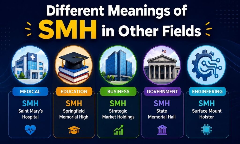 Different Meanings of SMH in Other Fields