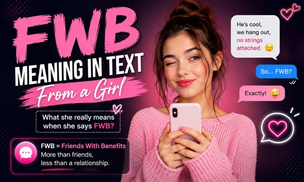FWB Meaning in Text From a Girl