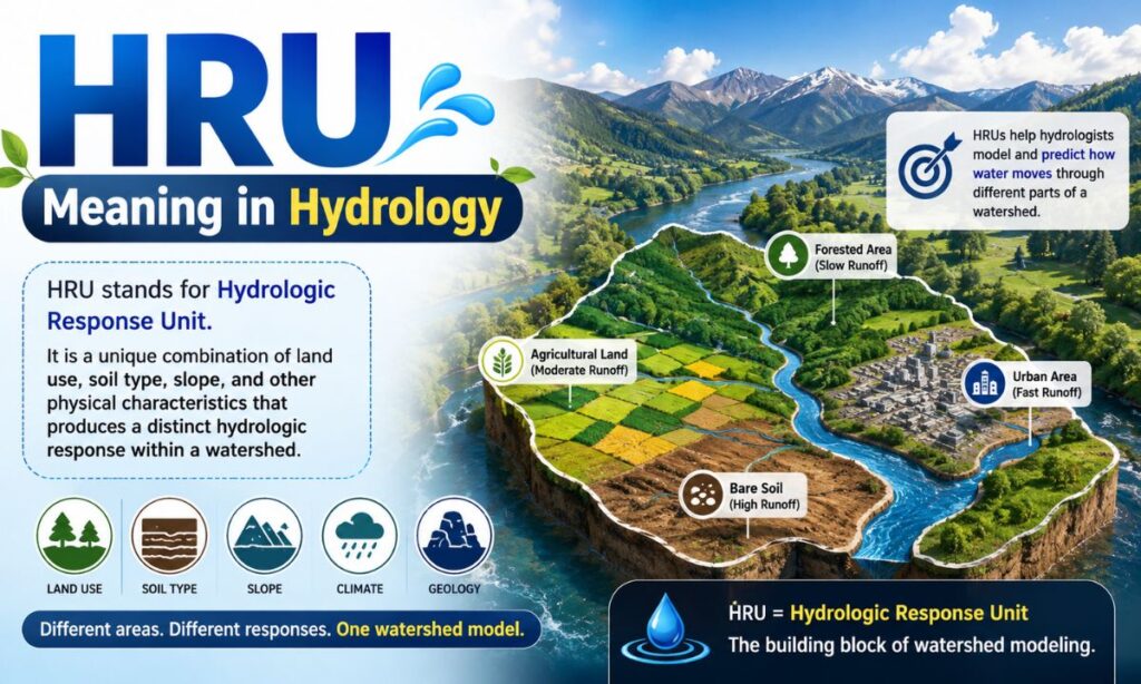 HRU Meaning in Hydrology