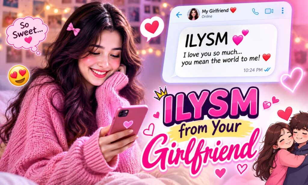 ILYSM from Your Girlfriend