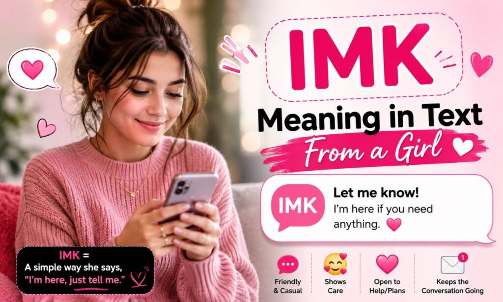 IMK Meaning in Text From a Girl