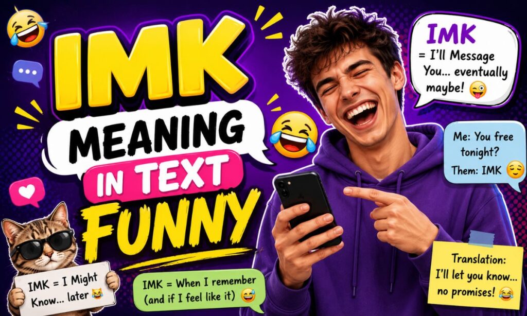 IMK Meaning in Text Funny