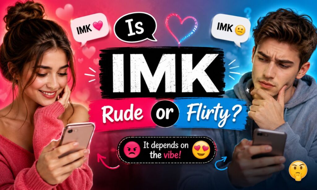 Is IMK Rude or Flirty