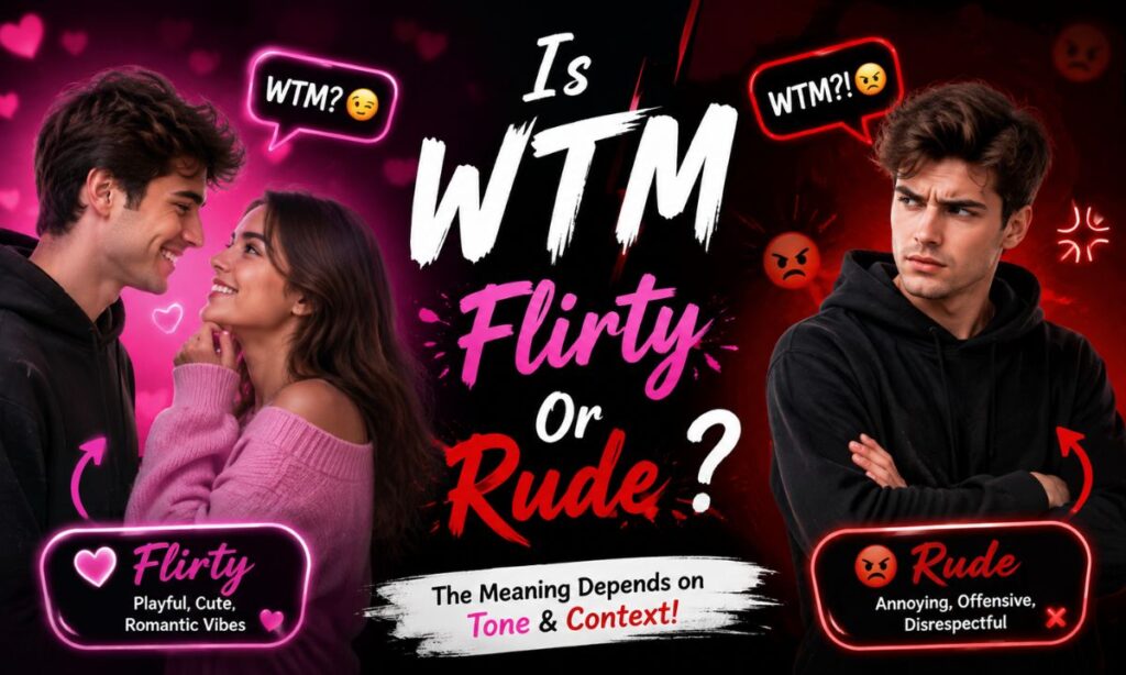 Is WTM Flirty Or Rude