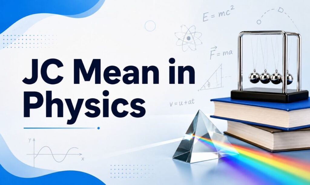 JC Mean in Physics