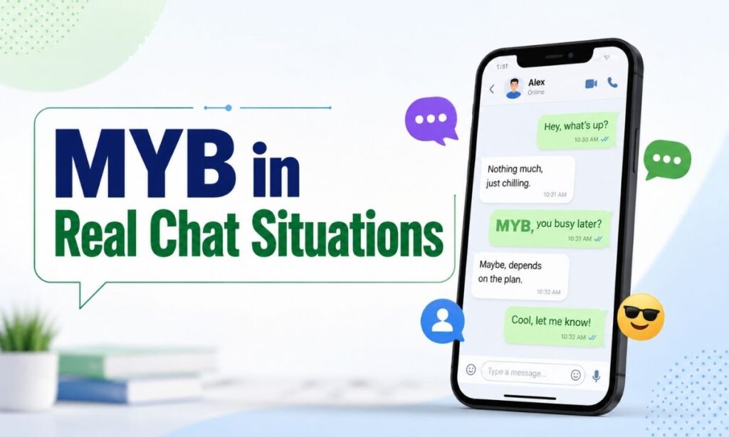 MYB in Real Chat Situations