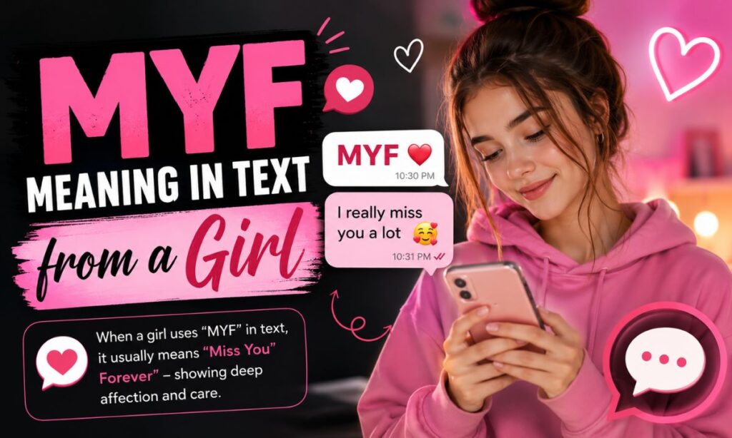MYF Meaning in Text from a Girl