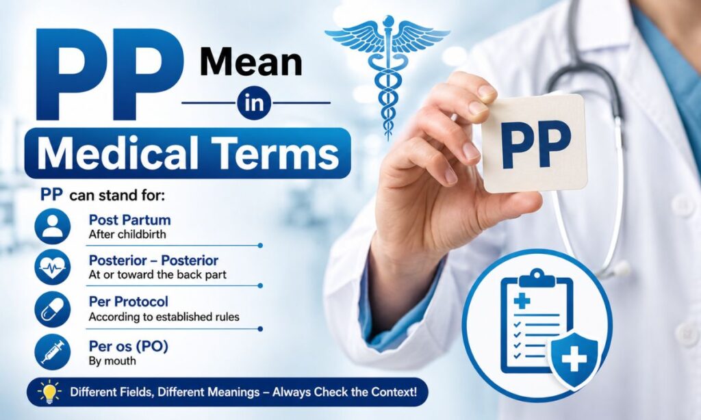 PP Mean in Medical Terms