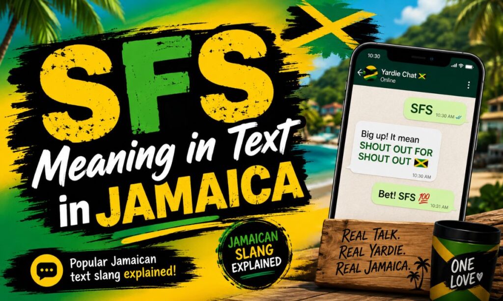 SFS Meaning in Text in Jamaic