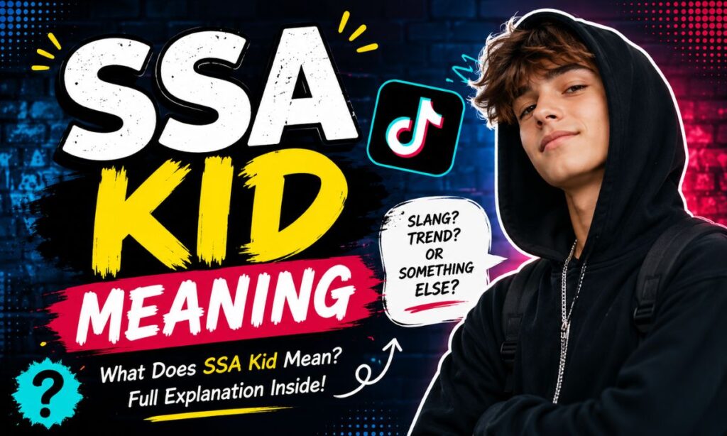 SSA Kid Meaning