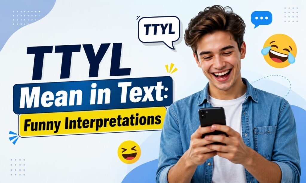 TTYL Mean in Text Funny Interpretations