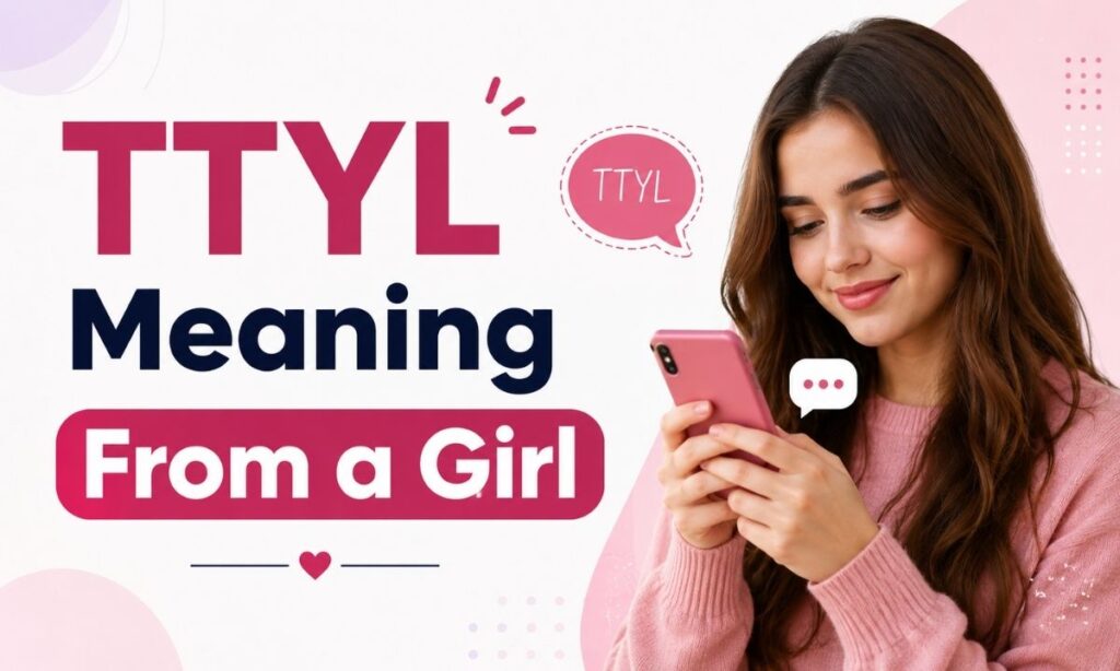 TTYL Meaning From a Girl