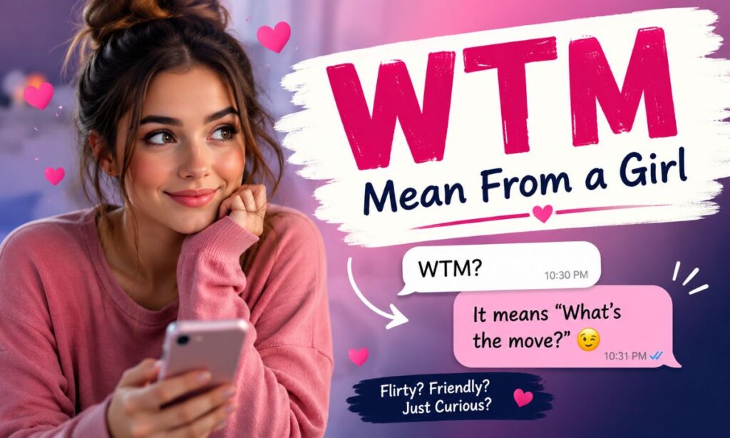 WTM Mean From a Girl