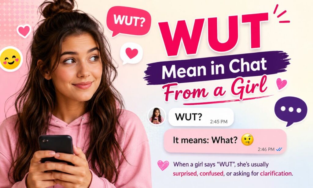 WUT Mean in Chat From a Girl