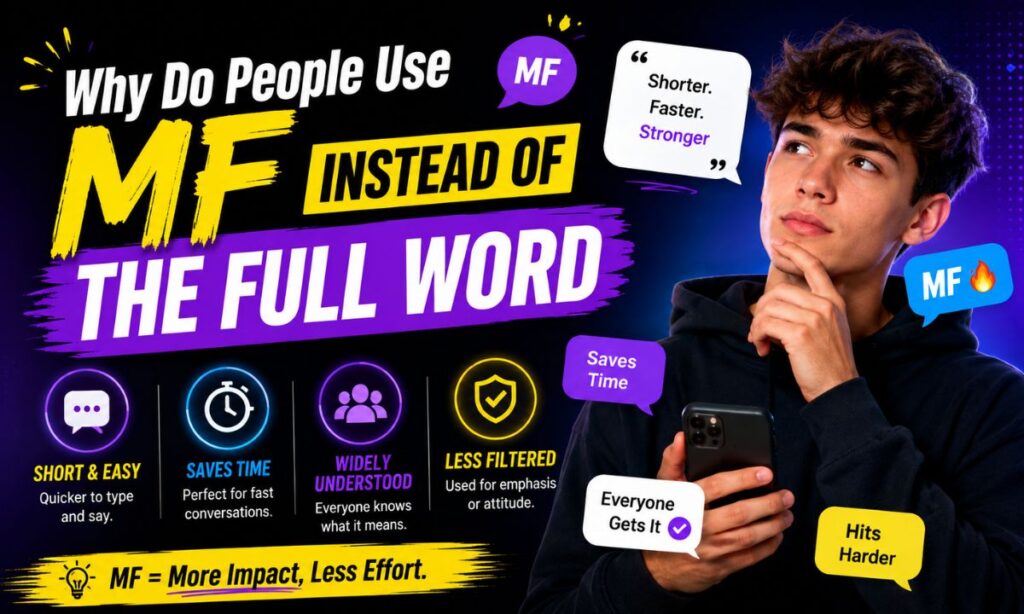Why Do People Use MF Instead of the Full Word