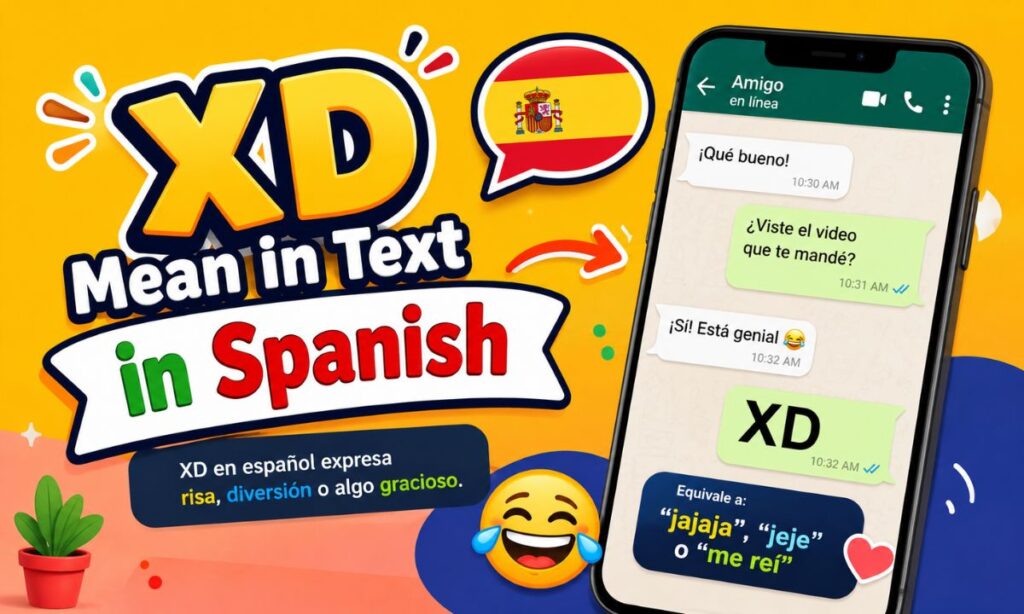 XD Mean in Text in Spanish