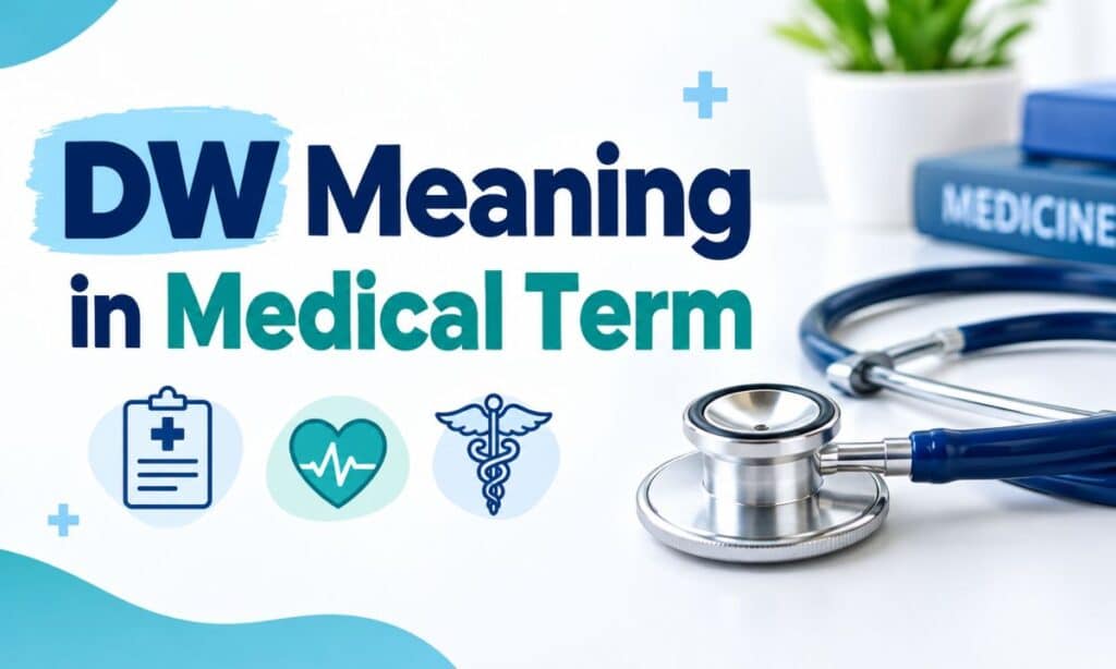 DW Meaning in Medical Term