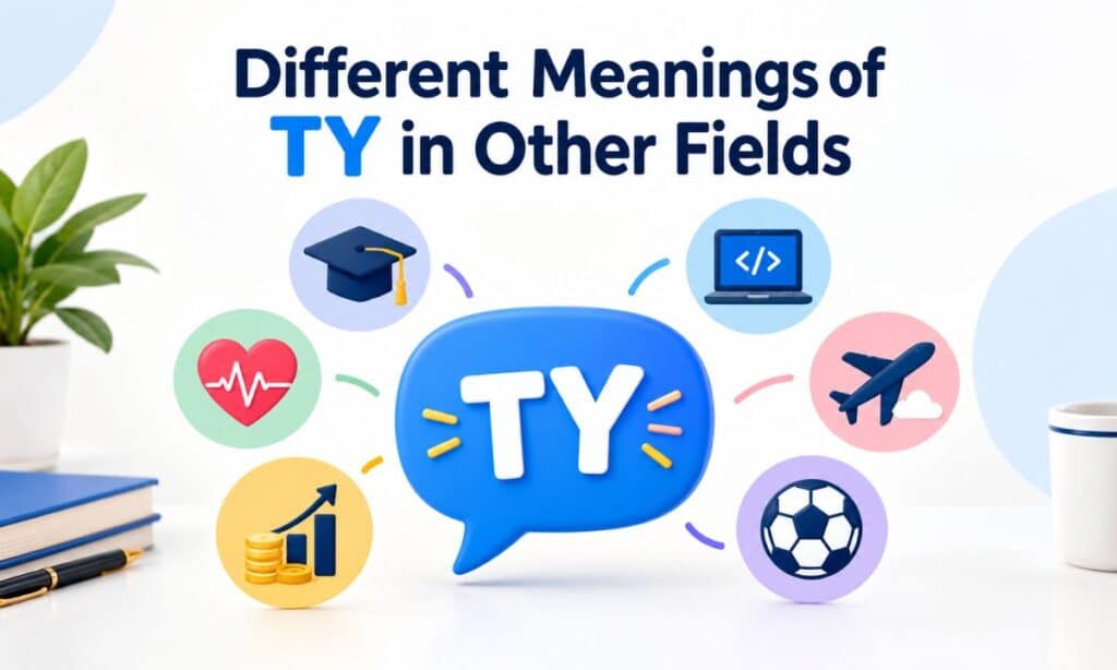 Different Meanings of TY in Other Fields