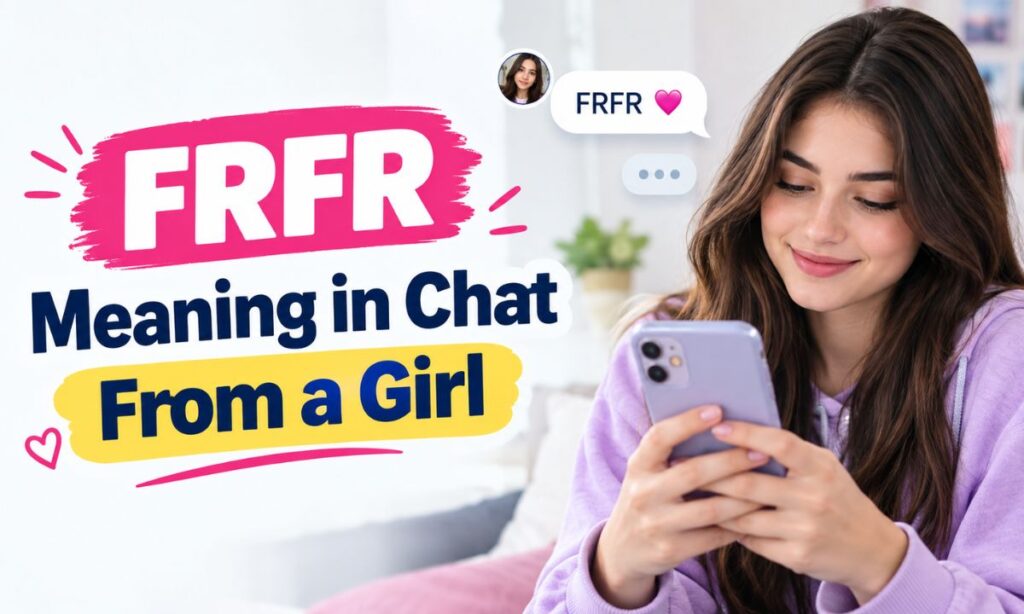 FRFR Meaning in Chat From a Girl