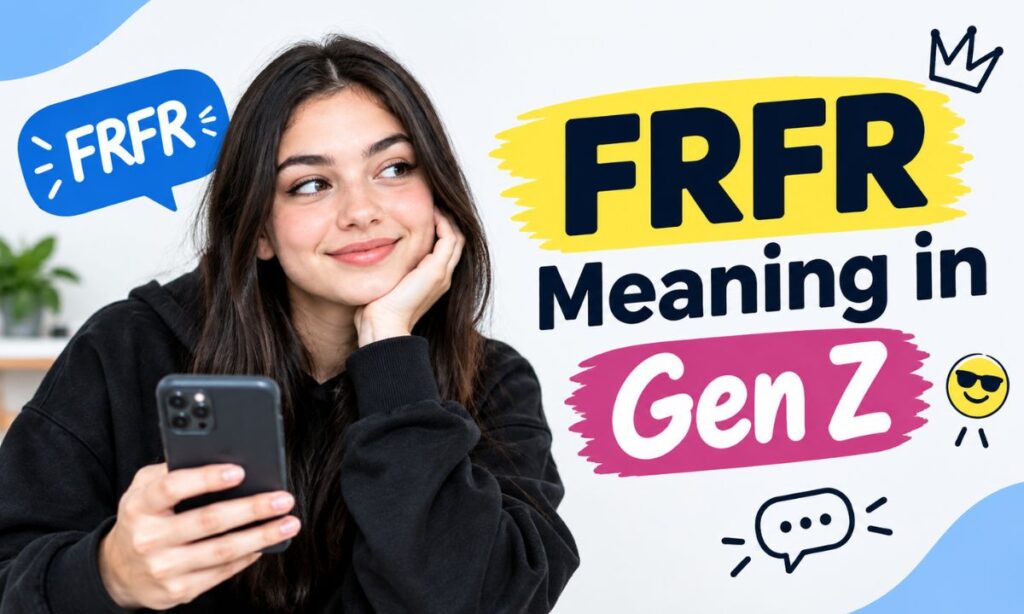 FRFR Meaning in Gen Z