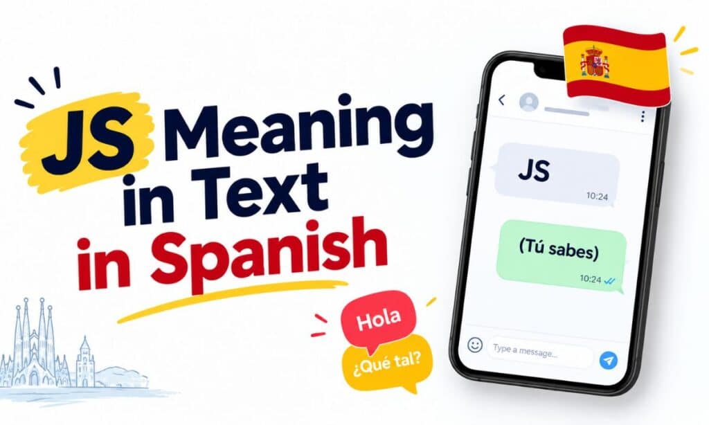 JS Meaning in Text in Spanish