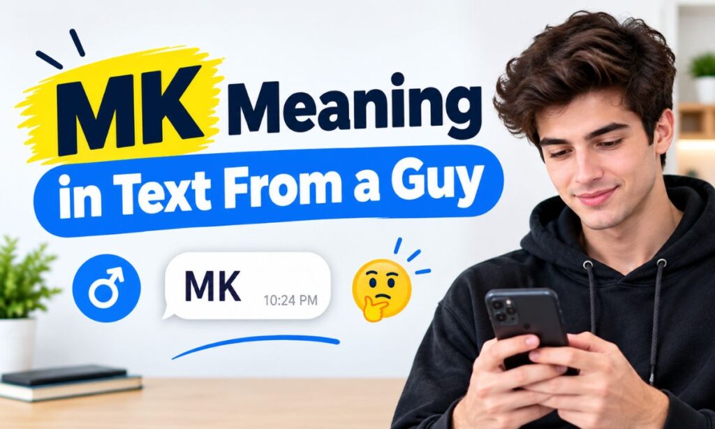 MK Meaning in Text From a Guy