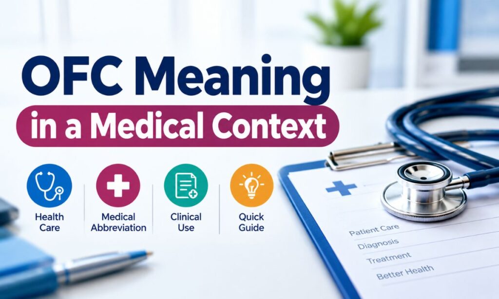 OFC Meaning in a Medical Context