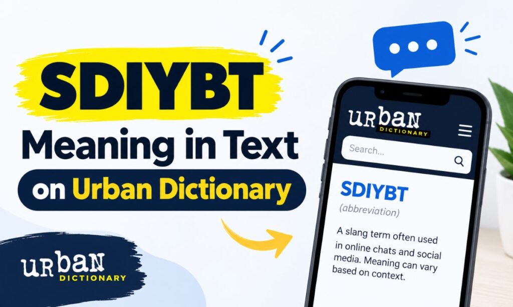 SDIYBT Meaning in Text on Urban Dictionary