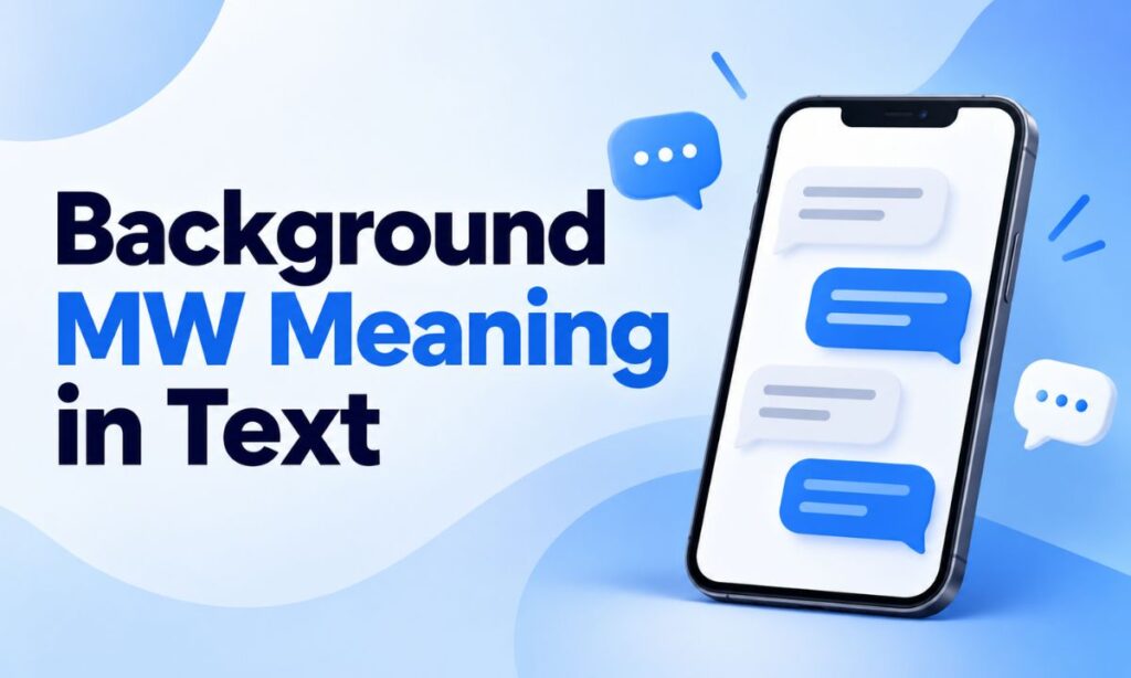 Background MW Meaning in Text