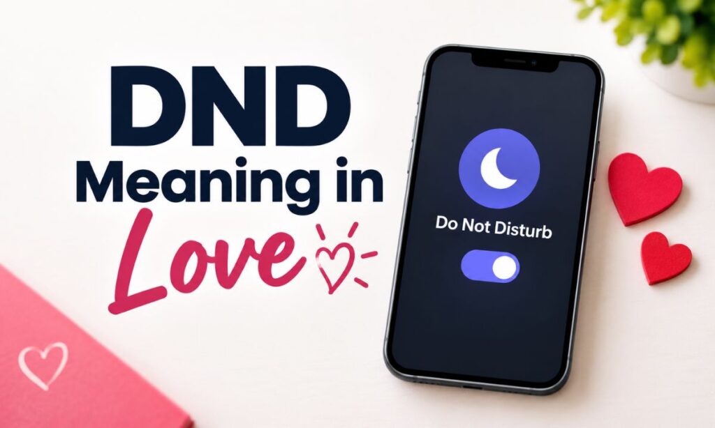 DND Meaning in Love