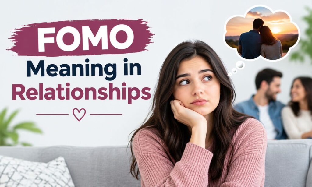 FOMO Meaning in Relationships