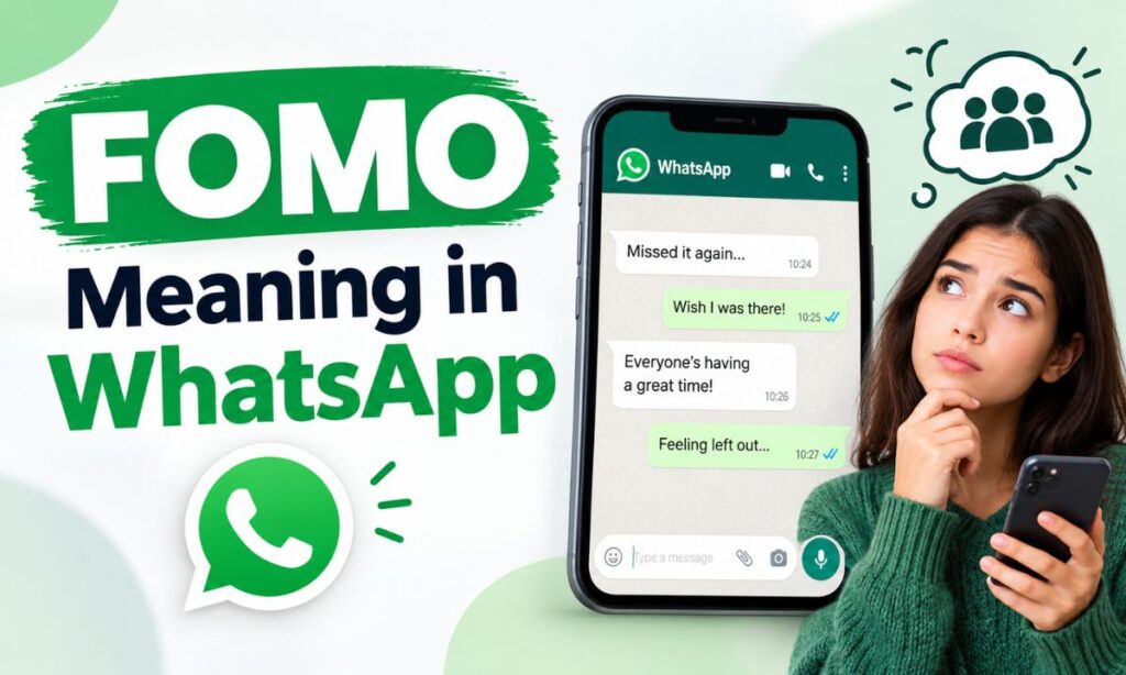 FOMO Meaning in WhatsApp