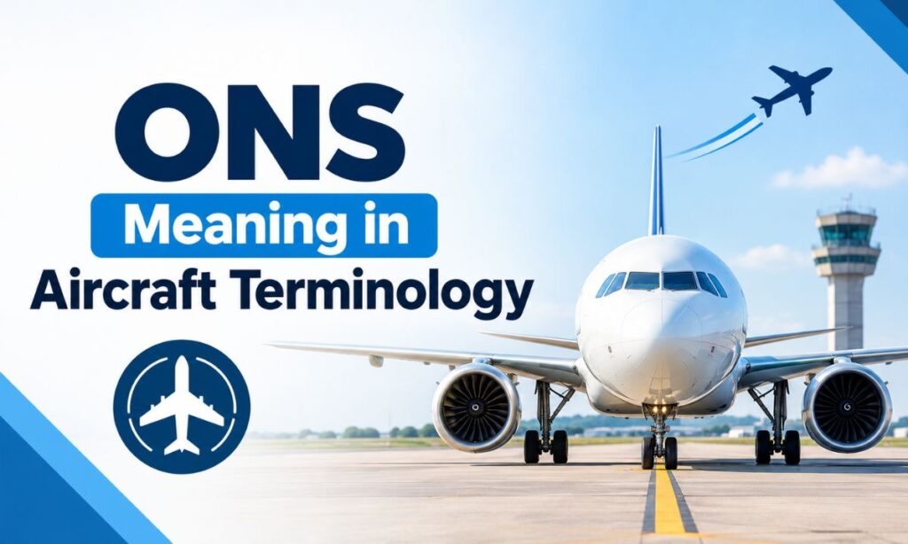 ONS Meaning in Aircraft Terminology