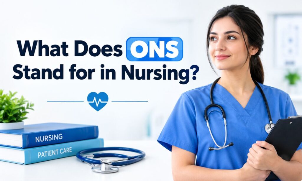 What Does ONS Stand for in Nursing
