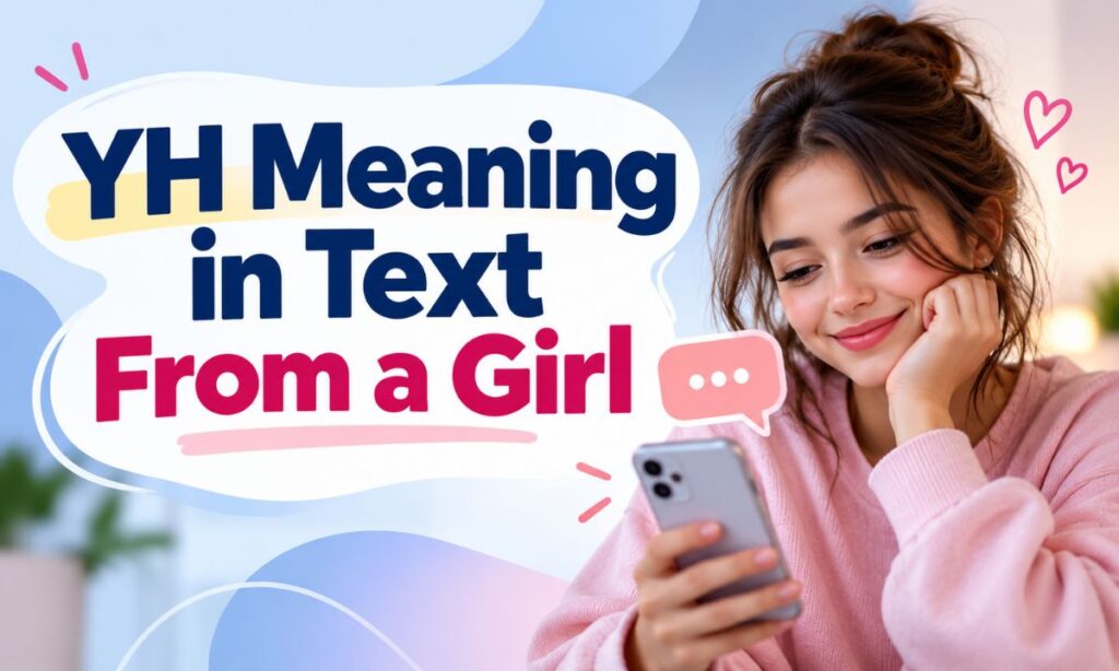 YH Meaning in Text From a Girl